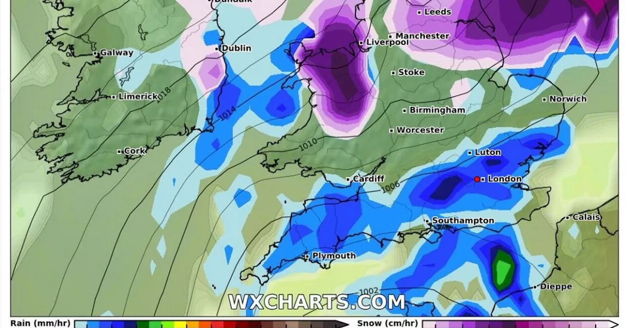 UK weather maps show even more snowfall to blitz Yorkshire