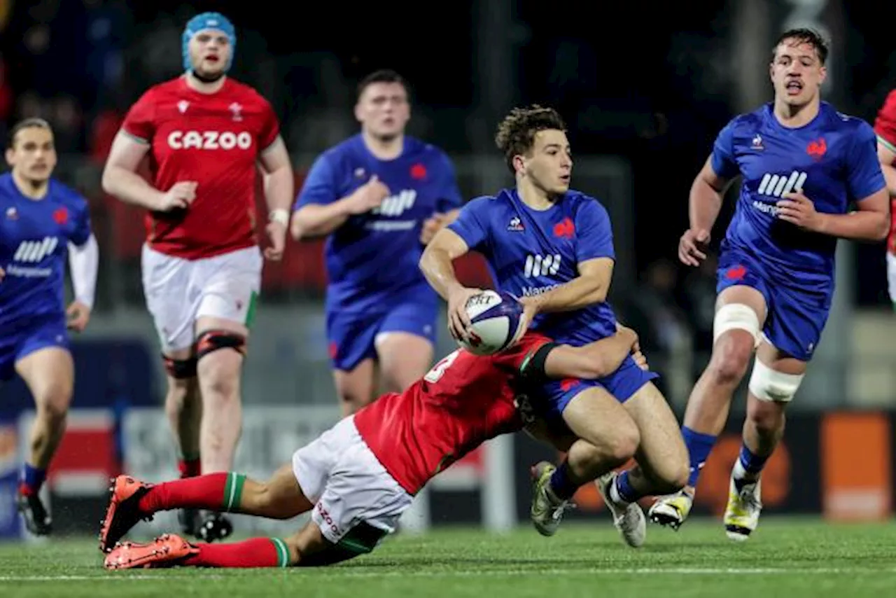 Léo Carbonneau, capitaine des Bleuets pour le dernier match du Tournoi des Six Nations U20