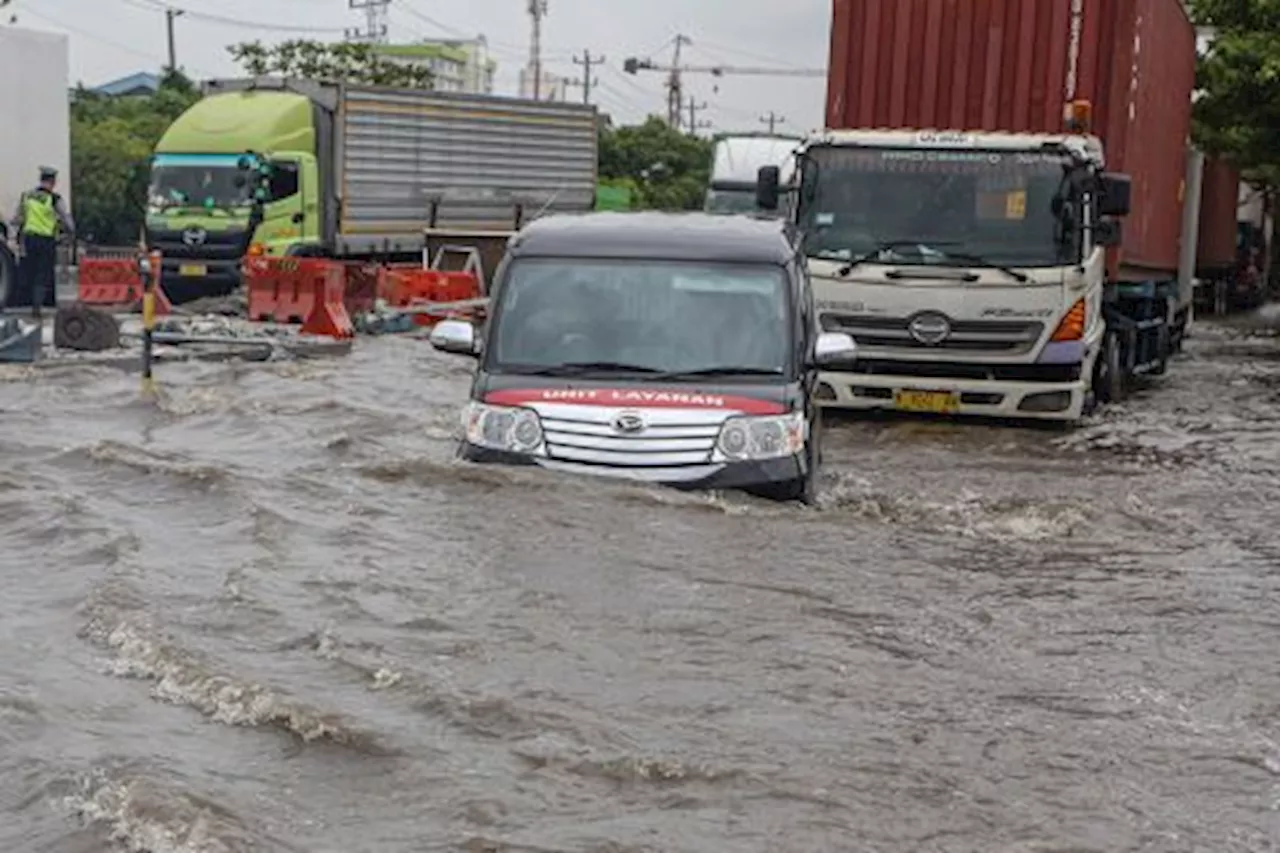 Banjir di Jalur Pantura Semarang