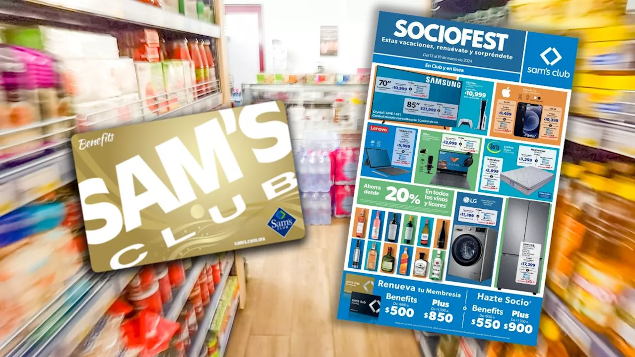 ¿Cuáles son las ofertas y promociones en el Sociofest de Sam’s Club?