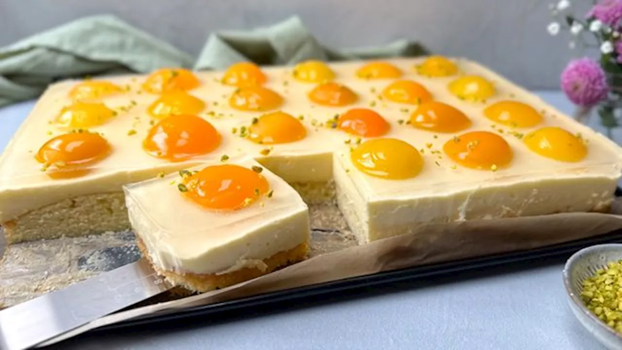 Einfaches Backrezept zu Ostern: Spiegeleikuchen vom Blech | Deutschland