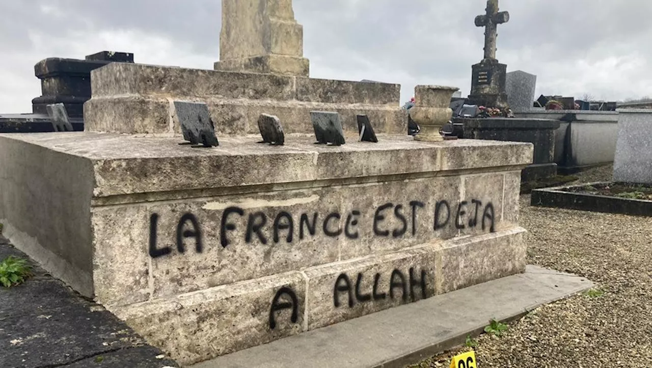 'Soumettez-vous à Allah' : des dizaines de tombes profanées par des tags islamiques en Dordogne