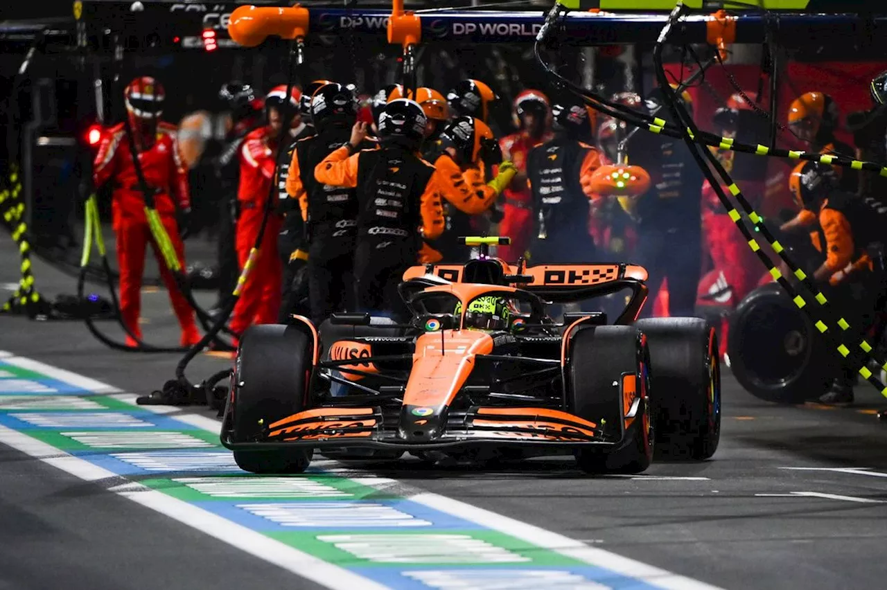 Norris: No regrets on McLaren's 'aggressive' Jeddah F1 strategy call