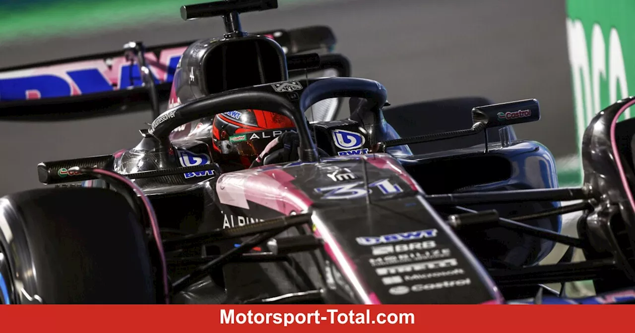 Esteban Ocon: Saudi-Arabien 'ein opportunistisches Rennen' für Alpine