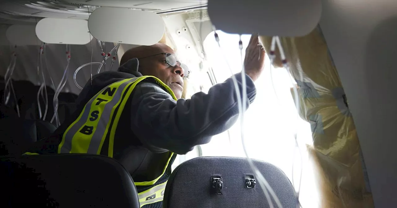 Alaska Airlines plane whose door panel blew off midair was scheduled for maintenance