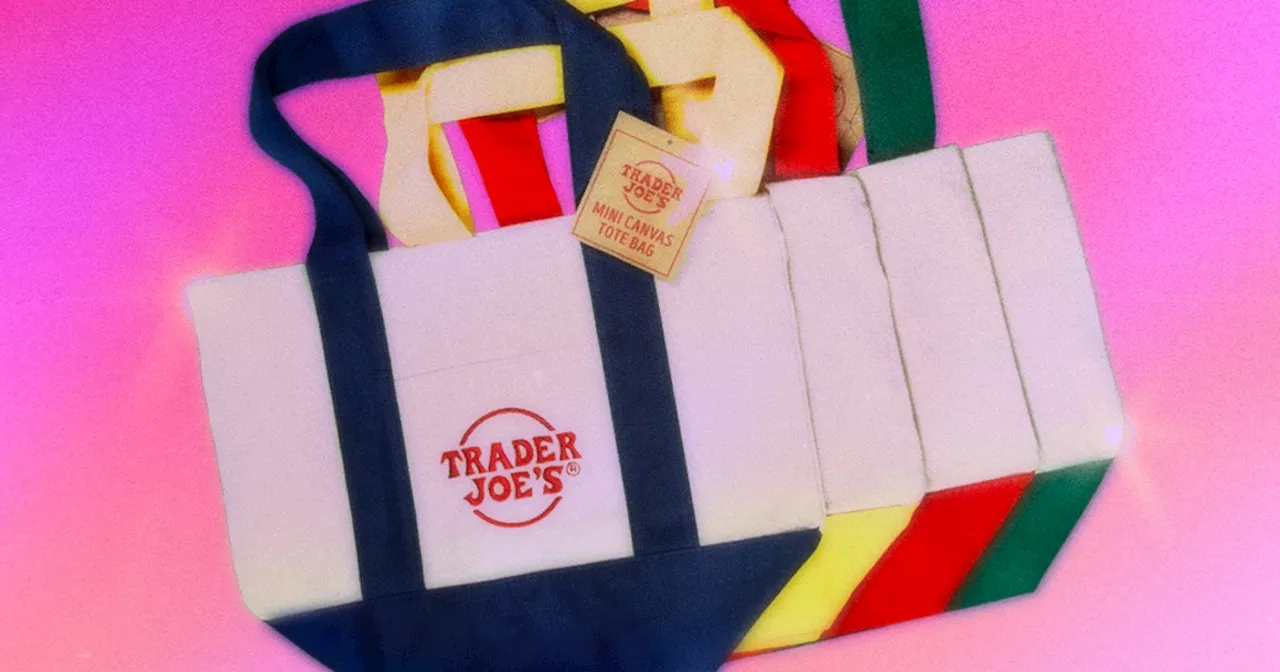 Trader Joe’s mini tote bags are reselling online for hundreds