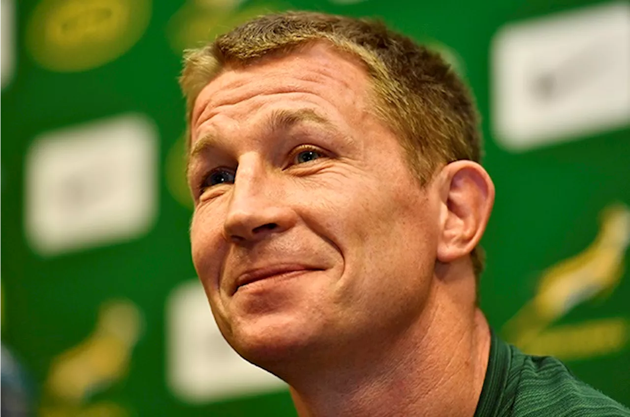 Bok defence coach on replacing 'incredible' Nienaber: 'I can't be Jacques, but I can be Jerry'