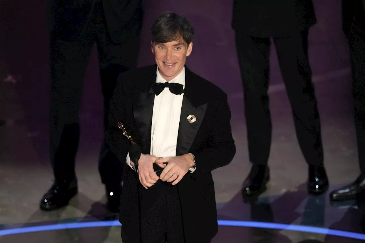 Cillian Murphy wins Oscar for Oppenheimer performance