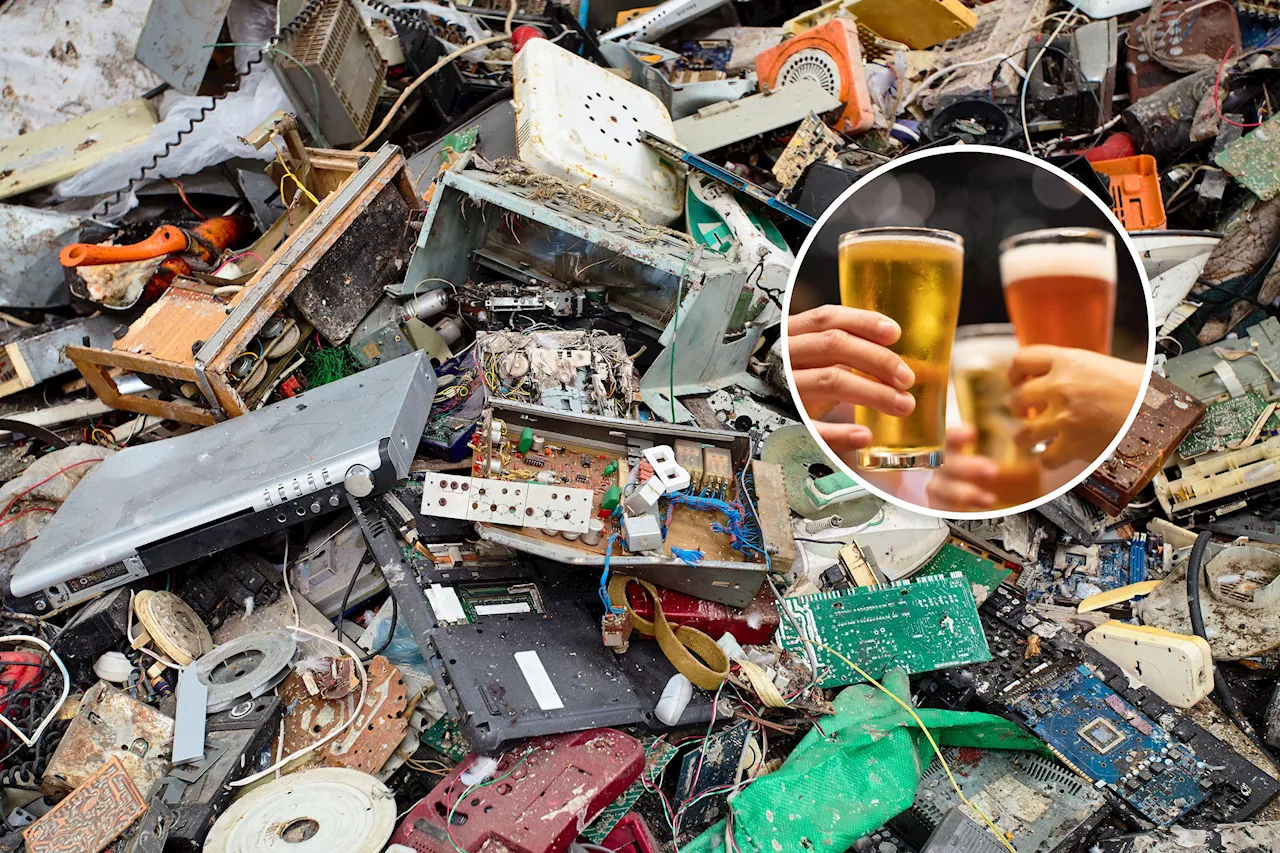 Beer Might Help Us Recycle Electronic Waste