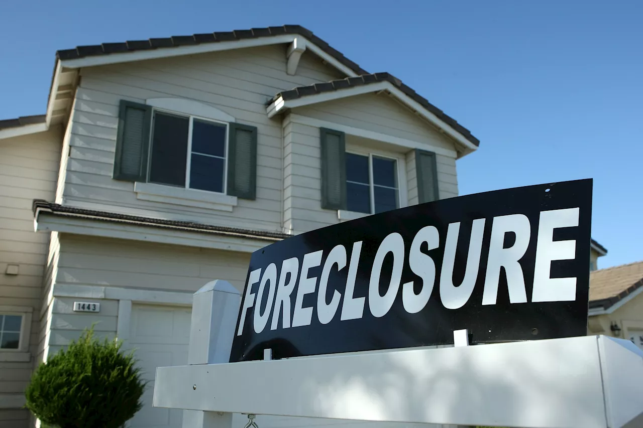 Map Shows States Where House Foreclosures Are Rising