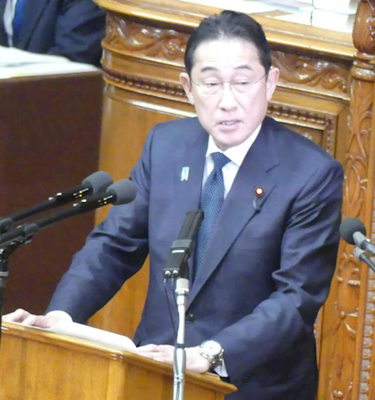 岸田首相、自民セクシー懇親会「お触り疑惑」党内の調査では確認されずと答弁