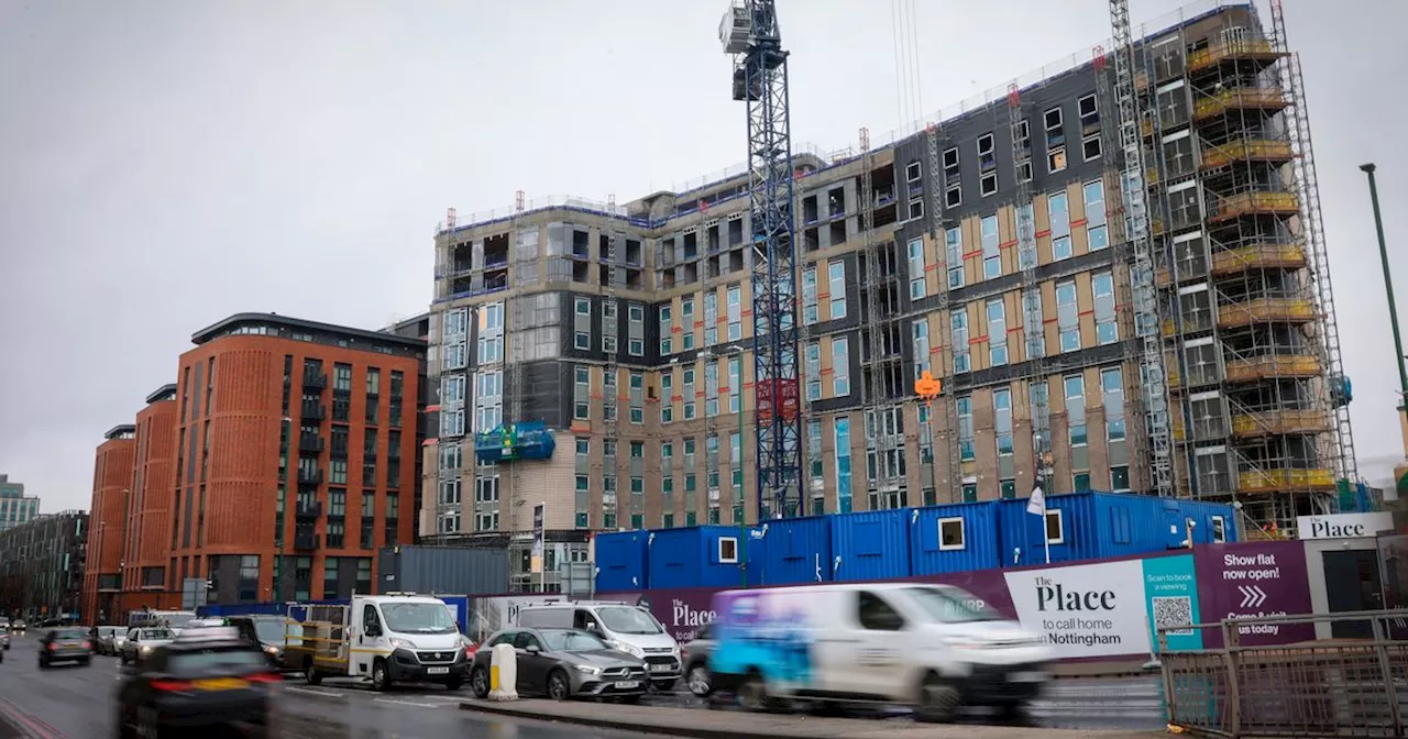 The new towering 18-storey city apartment block with 'sky lounges'