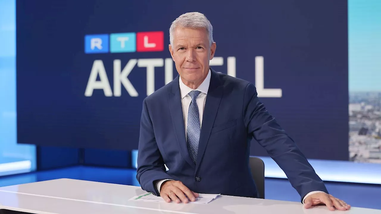 Chefmoderator Peter Kloeppel verabschiedet sich von 'RTL aktuell'