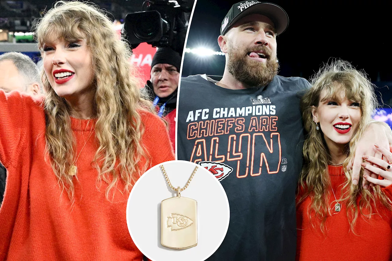 Taylor Swift's Kansas City Chiefs necklace is back in stock at BaubleBar — and 25% off