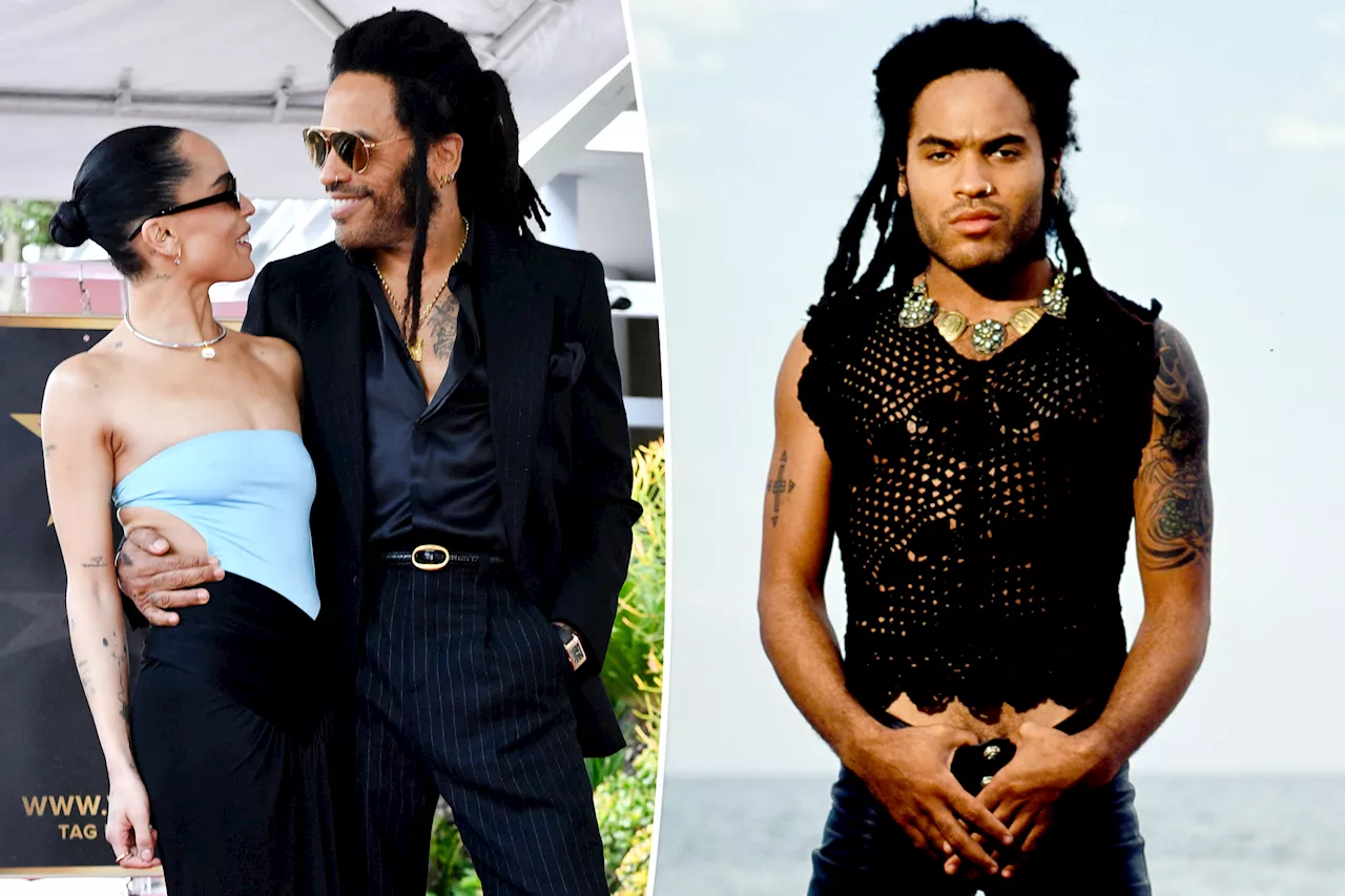 Zoë Kravitz pokes fun at dad Lenny Kravitz's skin-baring style at Walk of Fame ceremony: 'I respect it'