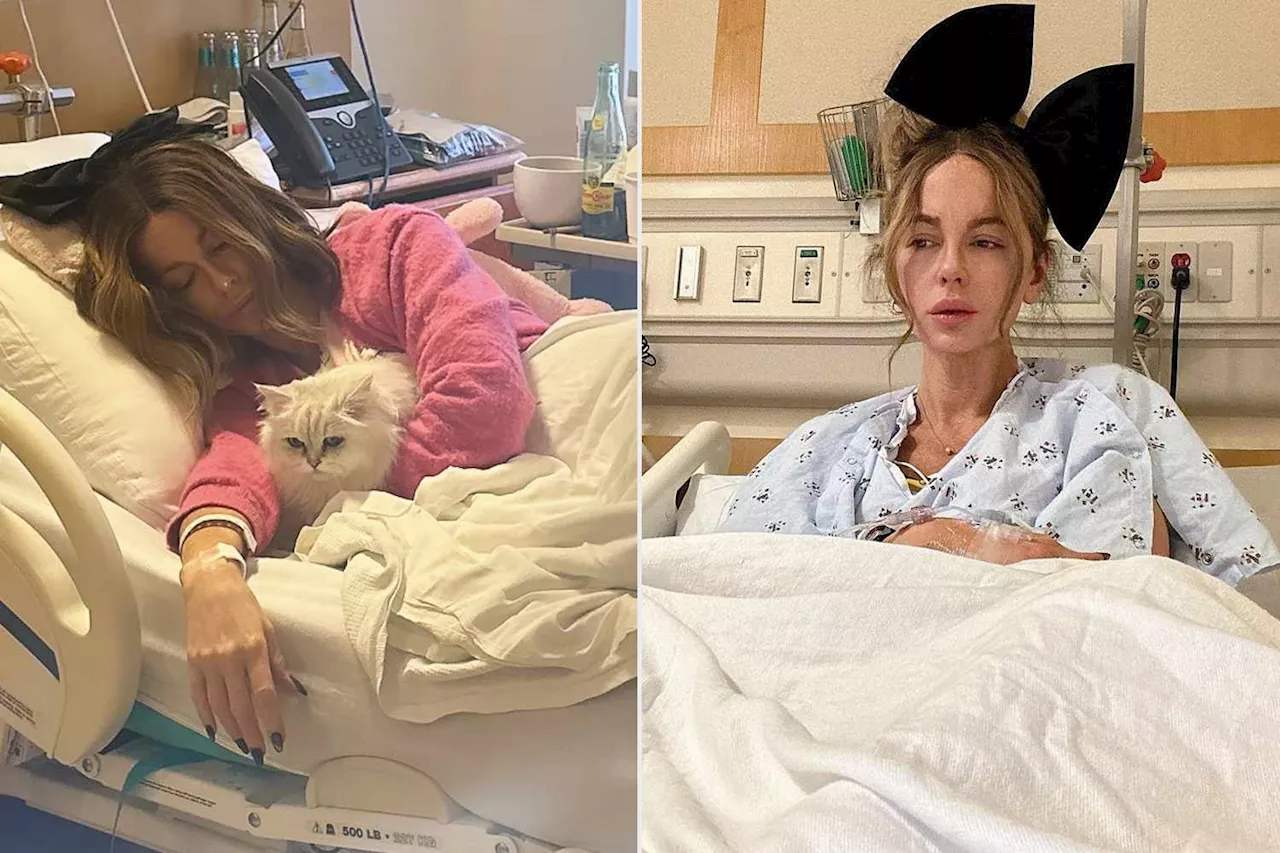 Kate Beckinsale Shares Update from Her Hospital Bed After Posting Teary-Eyed Photos