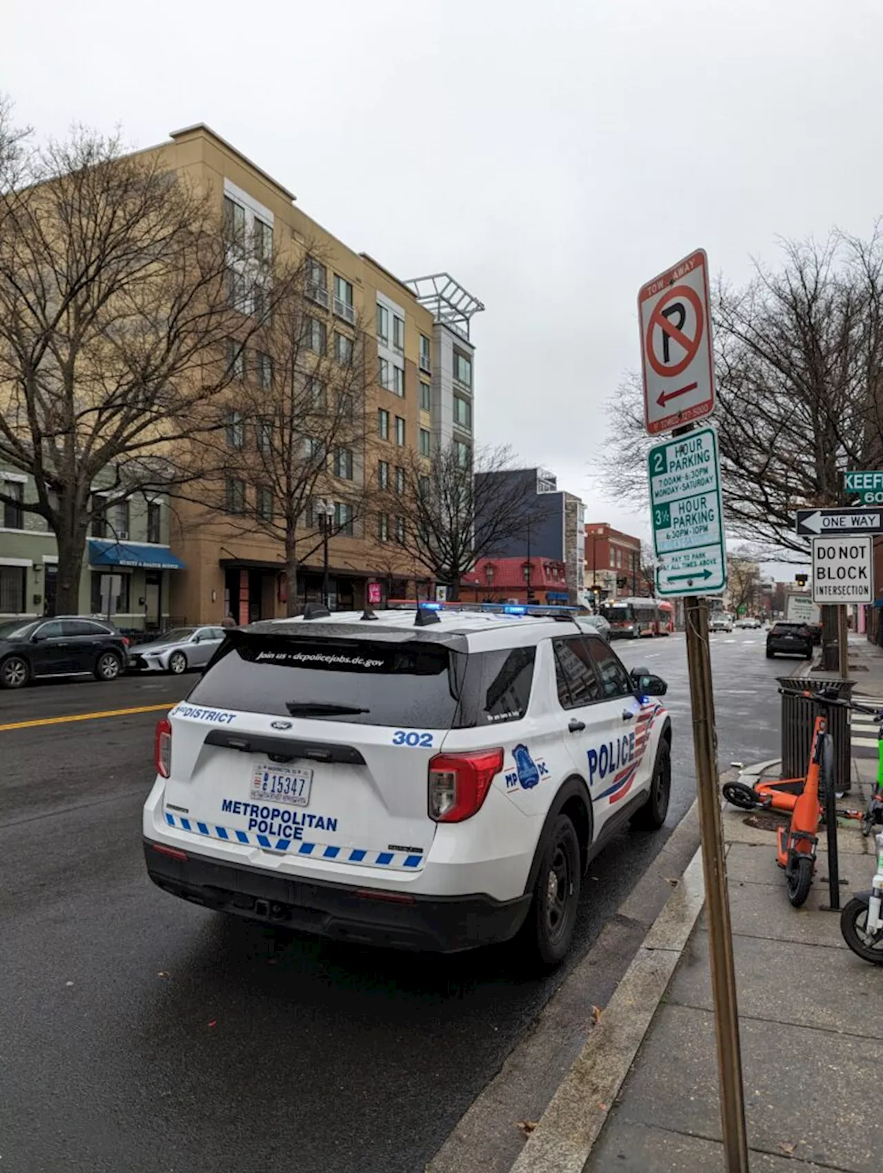 “When cars park there, it makes it virtually impossible to see cars heading north”