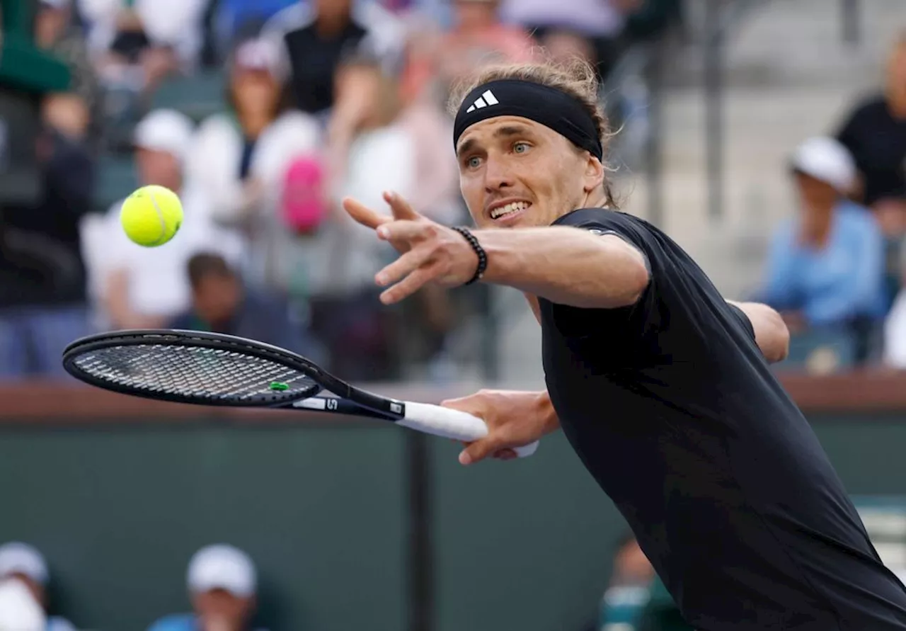 Indian Wells: Rücken bremst Kerber aus - Zverev trifft im Viertelfinale auf Alcaraz