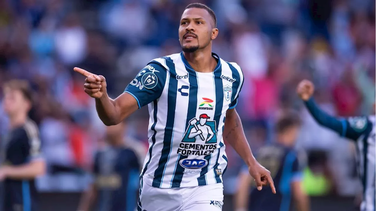 Pachuca, con hat-trick de Salomón Rondón, goleó al Philadelphia Union en la Conca