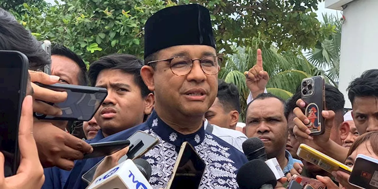 Anies Irit Bicara soal Pencopotan Pj Gubernur Aceh usai Pilpres