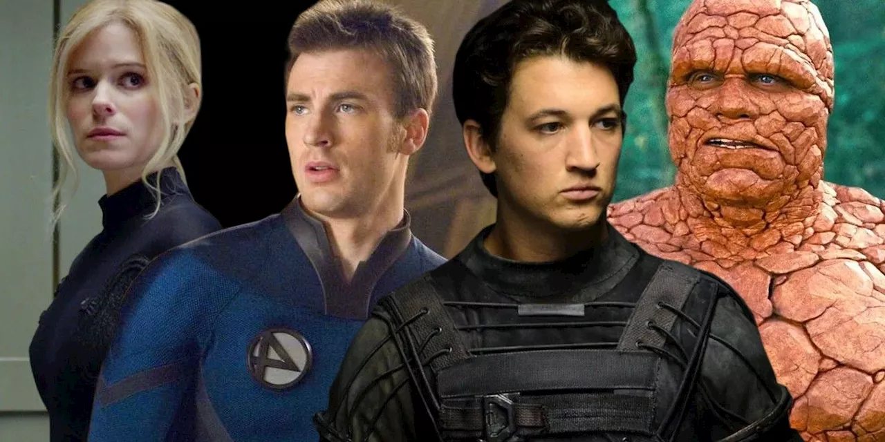 Scrapped Fantastic Four Concept Art Reveals Bizarre Takes On A Classic Hero