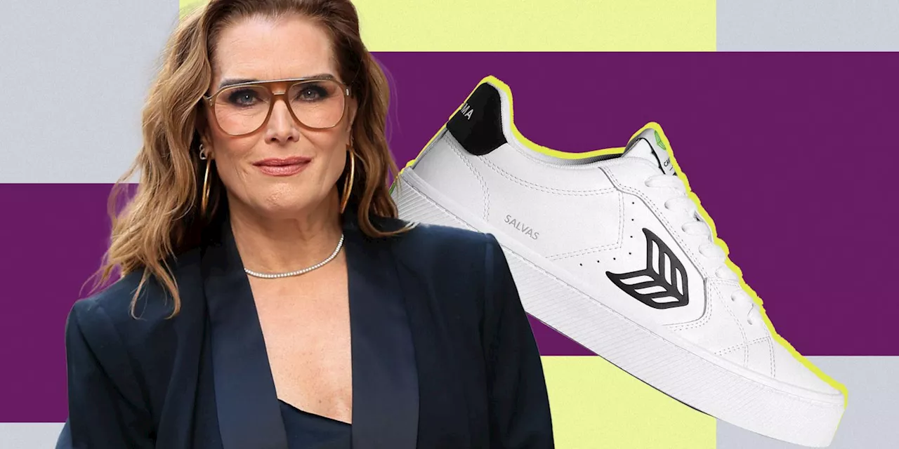 Brooke Shields' Comfy Sneakers Are Sustainable and Stylish