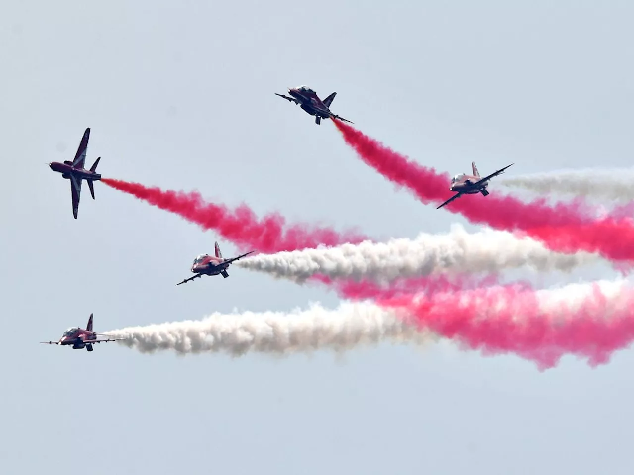 Red Arrows to Fly Over the Region for 2024 RAF Cosford Air Show