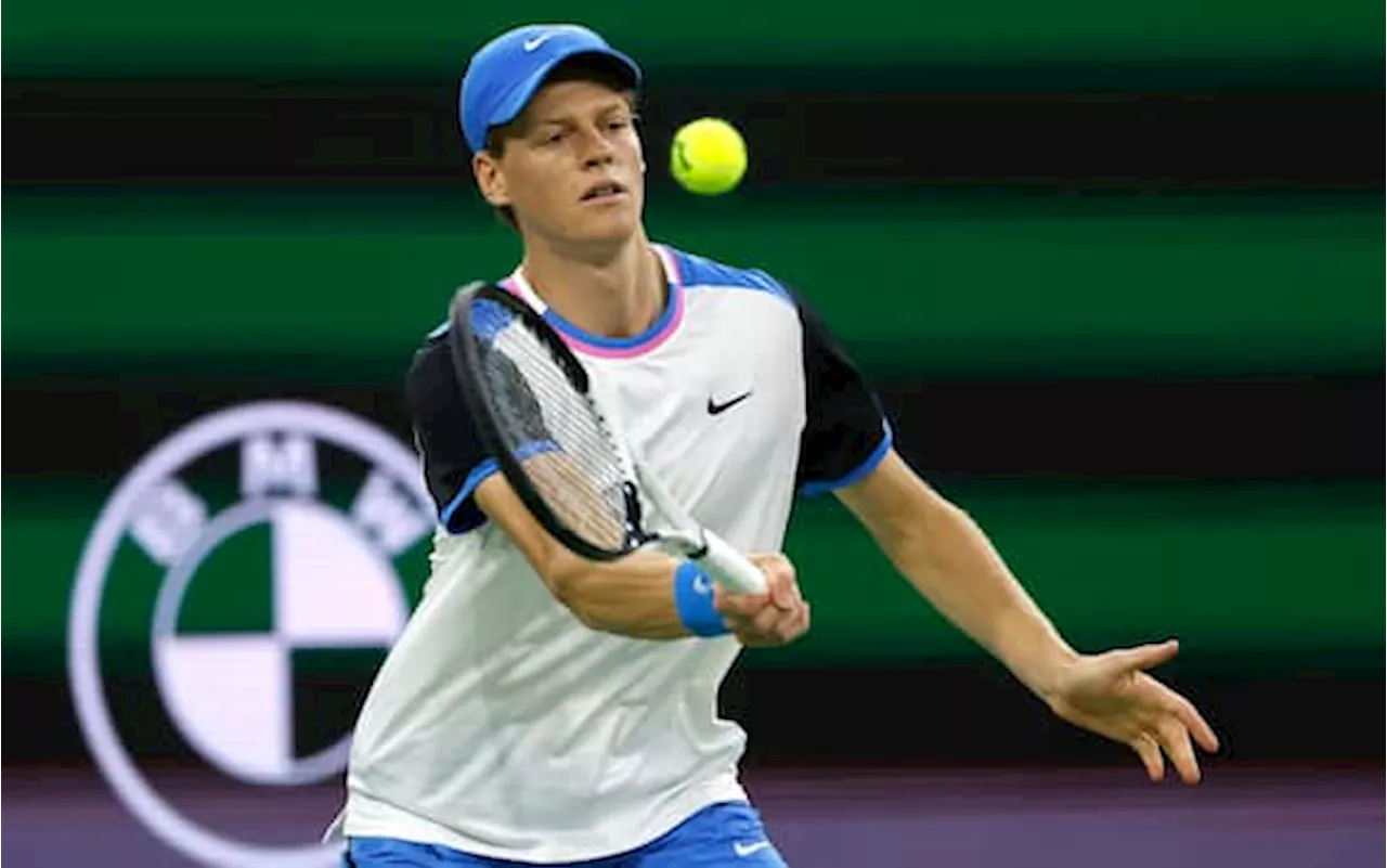 Sinner ai quarti dell'ATP Indian Wells: Shelton ko in due set