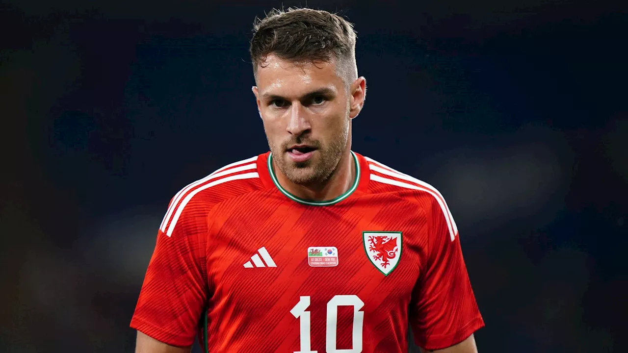 Aaron Ramsey included in Wales squad to face Finland in European Championship play-off semi-finals