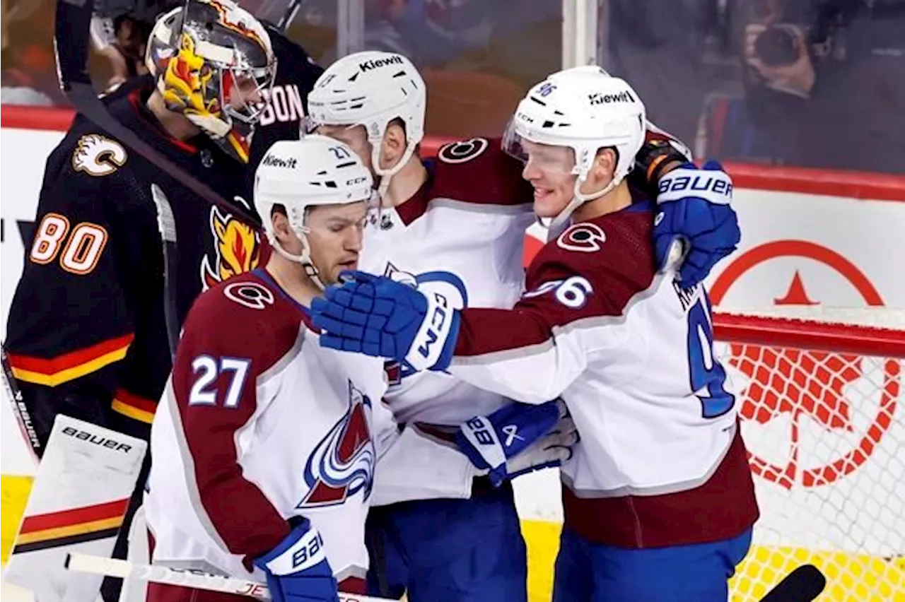 Mikko Rantanen's four-point night lifts Avalanche over Flames 6-2