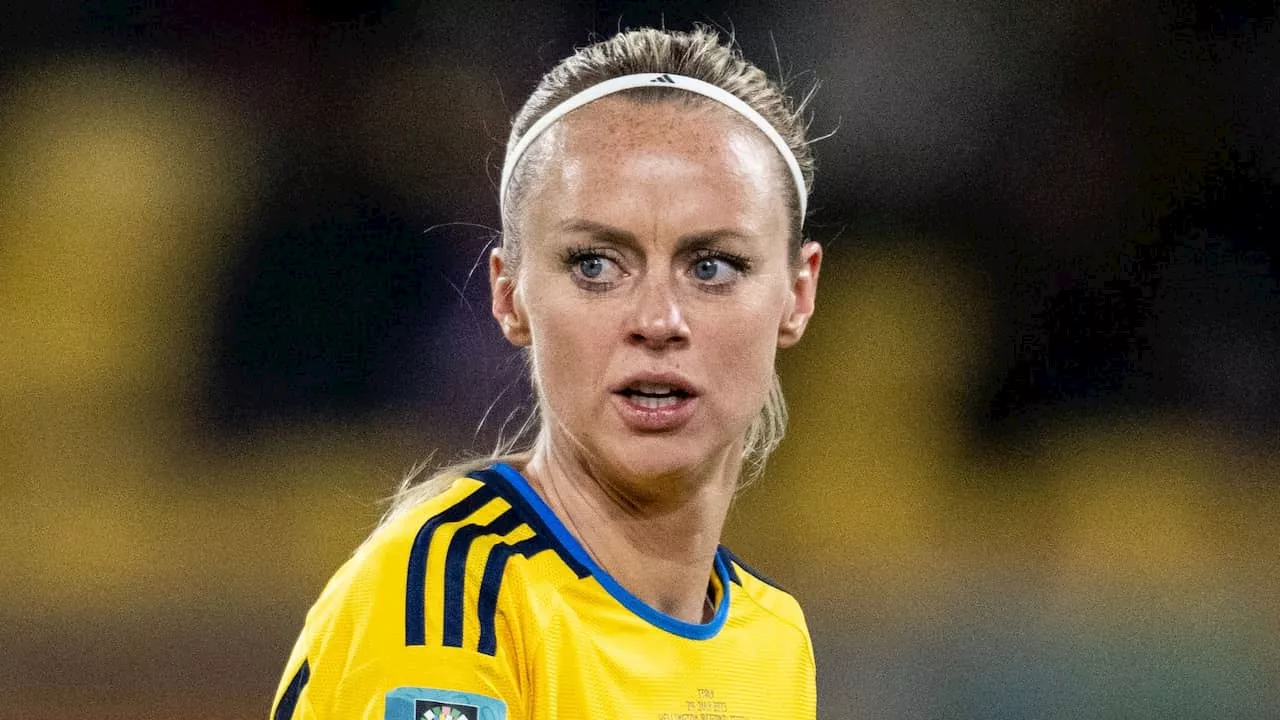 Spännande nyheter! Fotbollsspelaren Amanda Ilestedt väntar barn