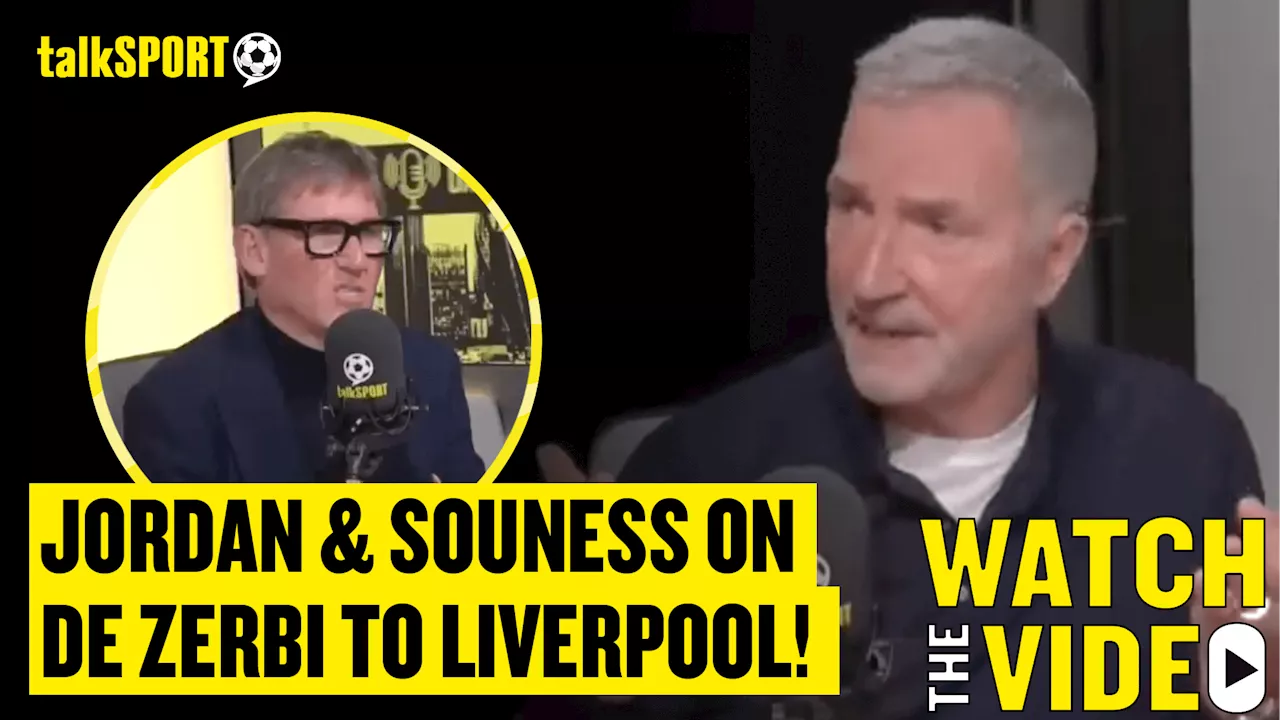 Graeme Souness and Simon Jordan clash over whether Roberto De Zerbi could manage Liverpool