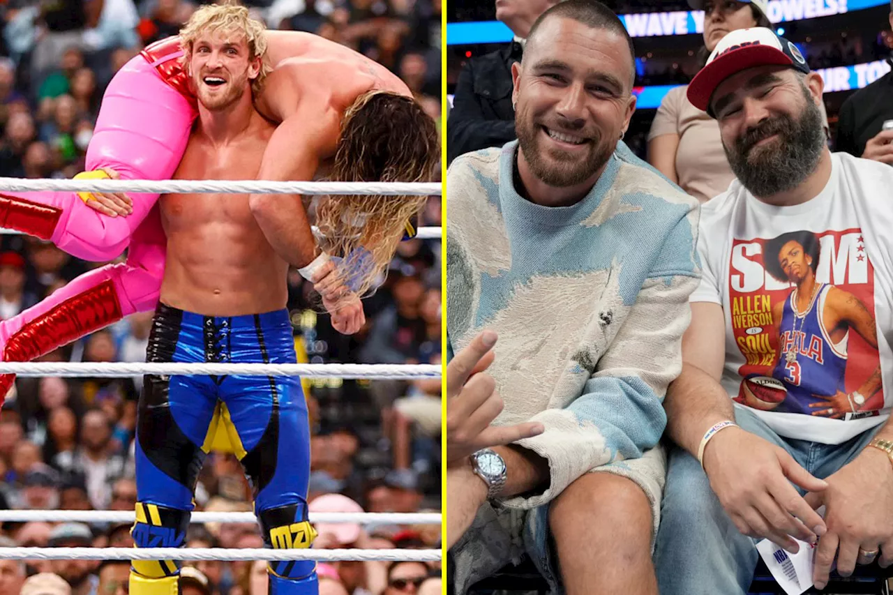 Logan Paul announces WWE SummerSlam venue and puts Jake Paul, Travis Kelce and Jason Kelce on dream list...