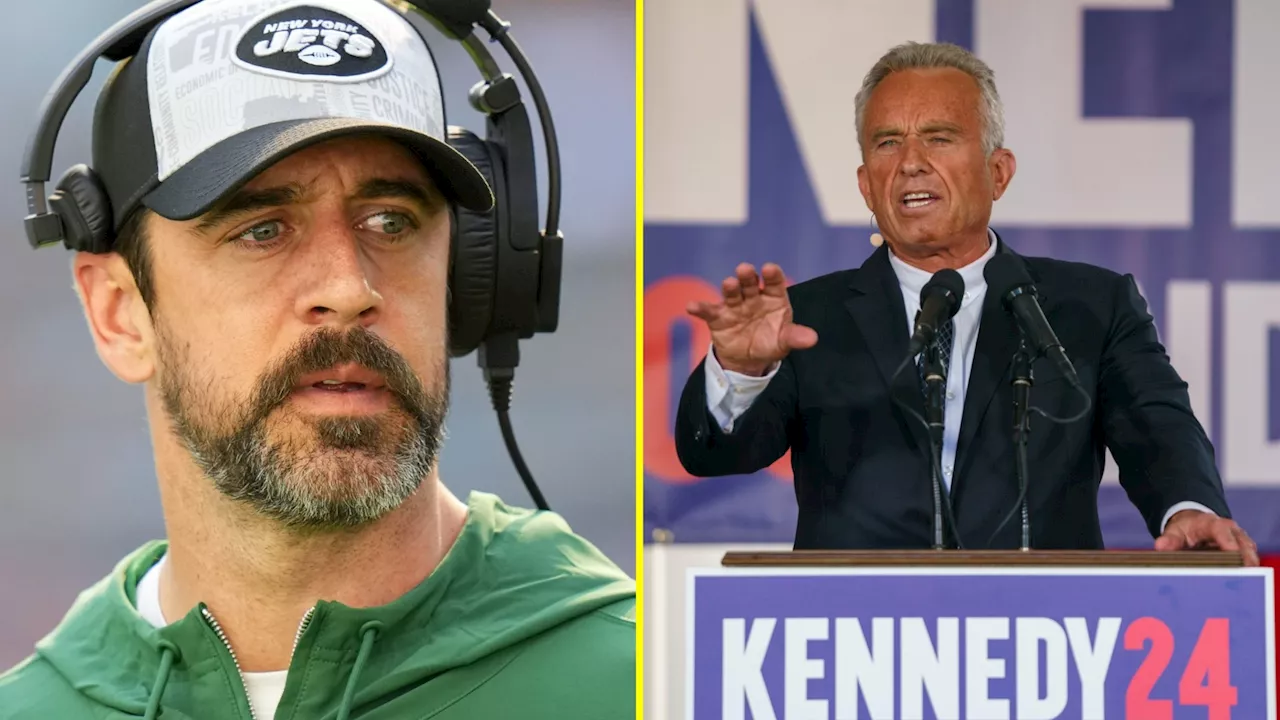 Sauce Gardner has hilarious response to Aaron Rodgers being asked by Robert F. Kennedy Jr to be his US...