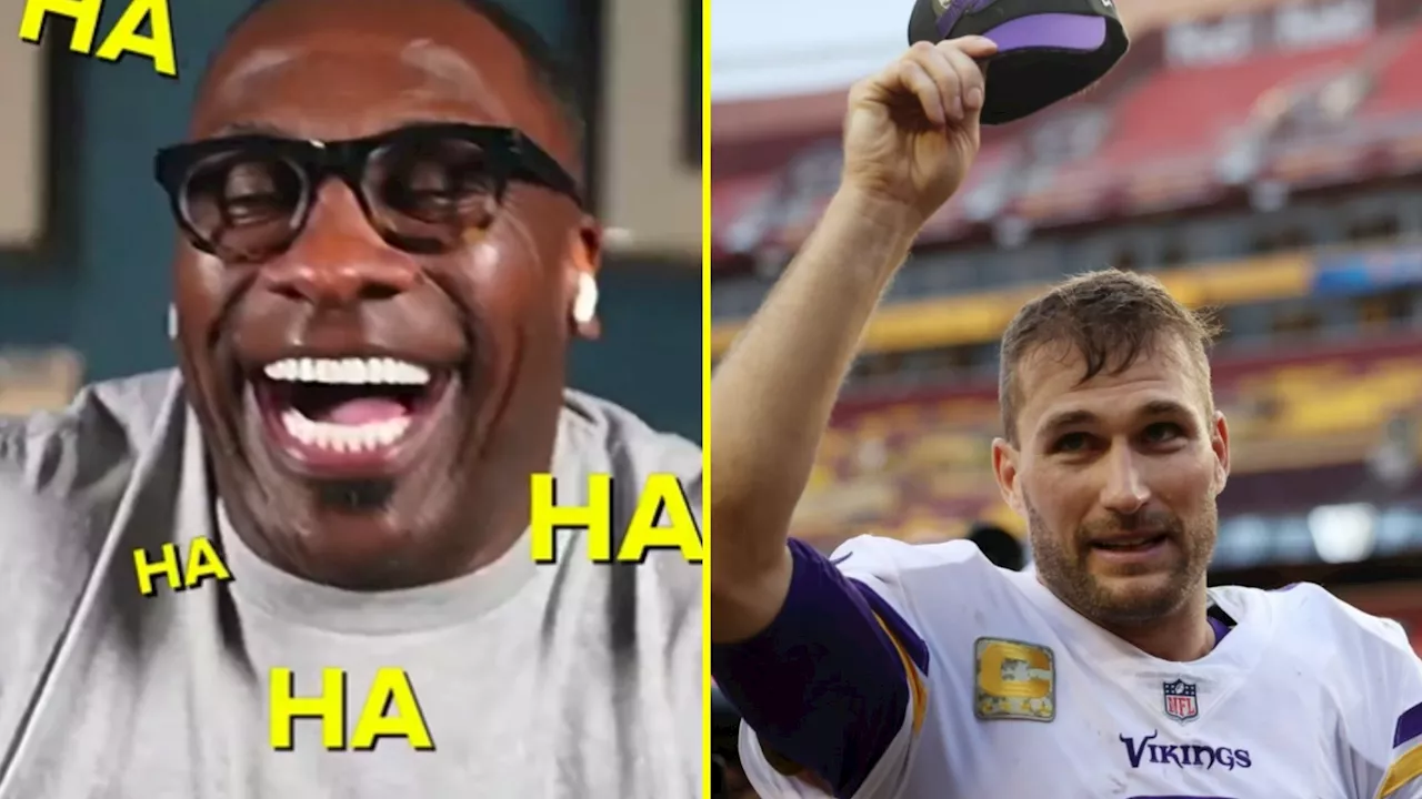 Shannon Sharpe laughs at Kirk Cousins’ $330million NFL career earnings despite shocking stat...