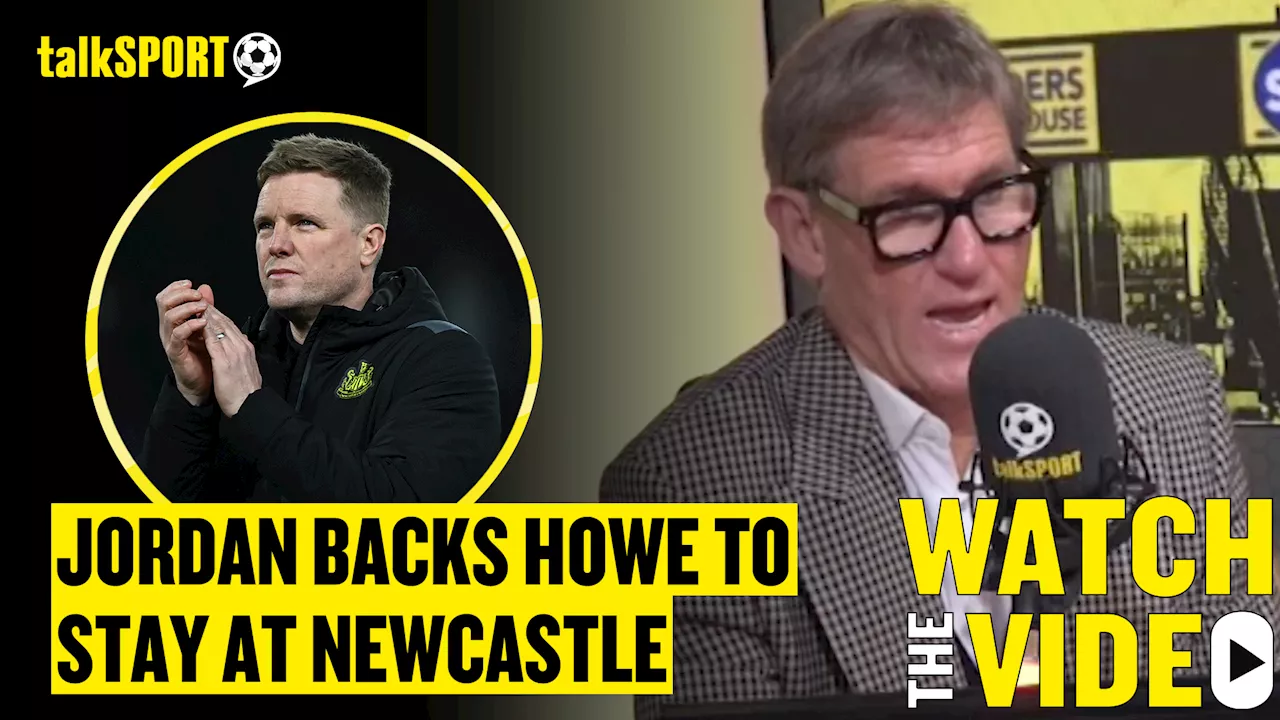 Simon Jordan backs Eddie Howe to be given another season at Newcastle despite struggles