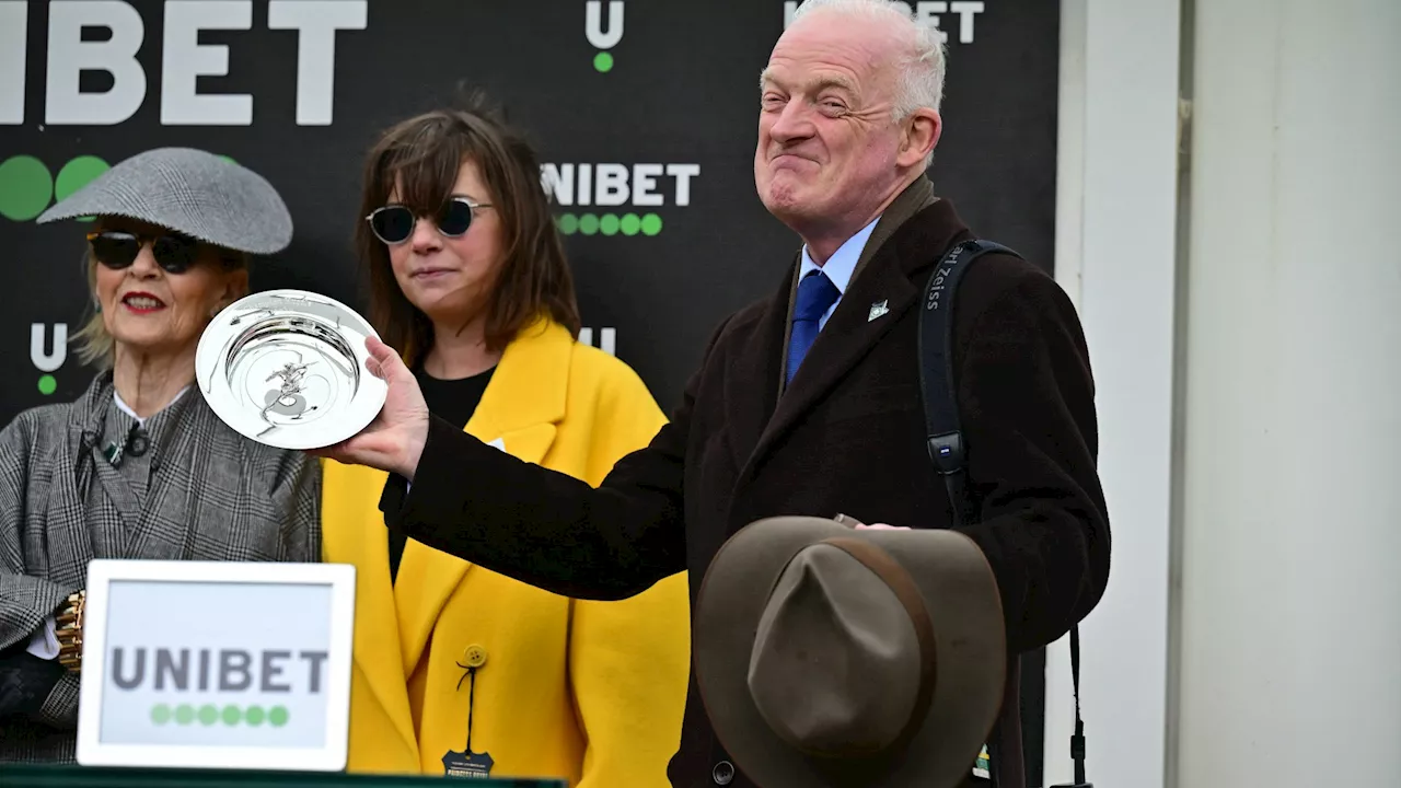 Willie Mullins makes Cheltenham Festival history with Jasmin De Vaux taking him to 100 wins...