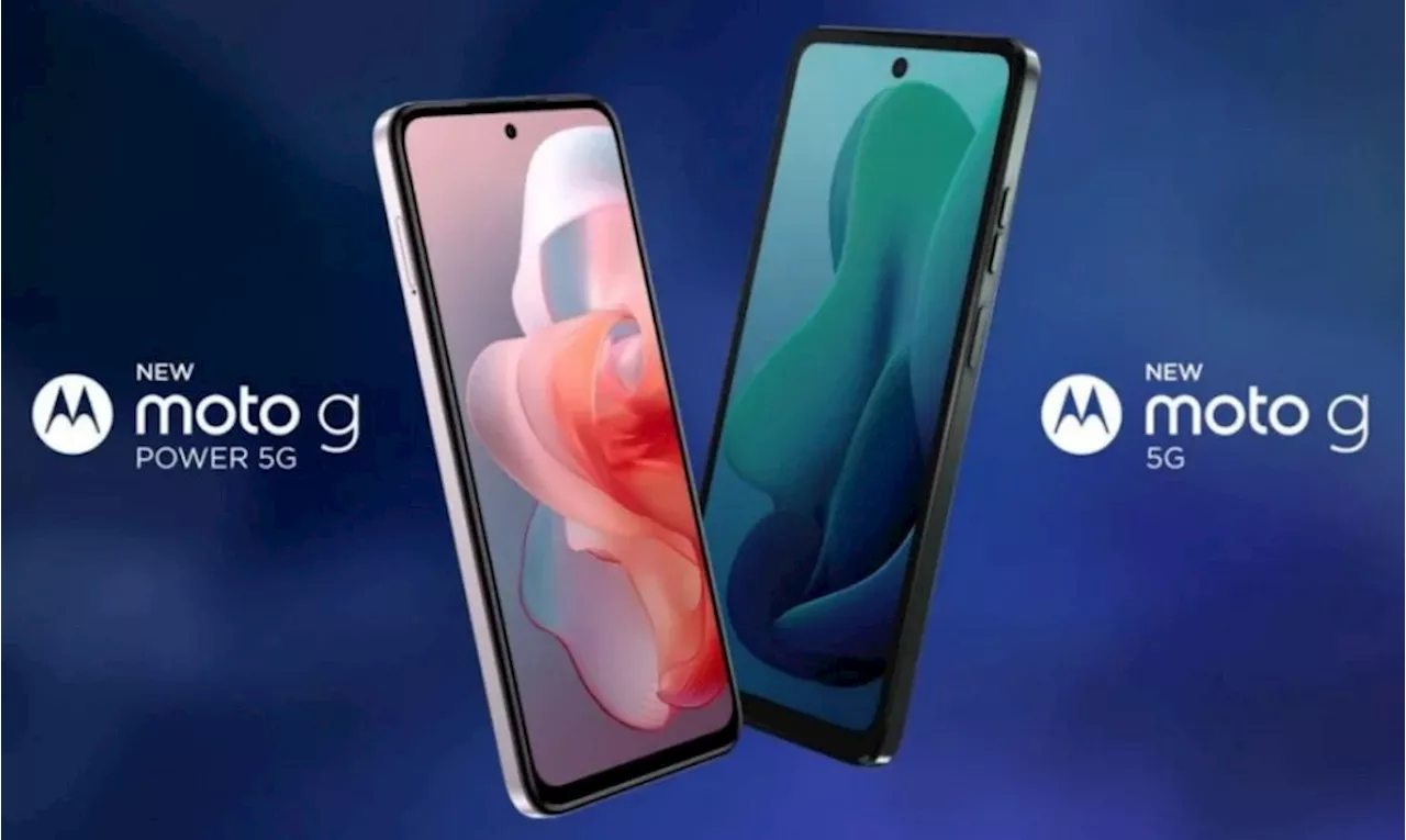 Motorola revela novas versões dos celulares Moto G Power e Moto G 5G