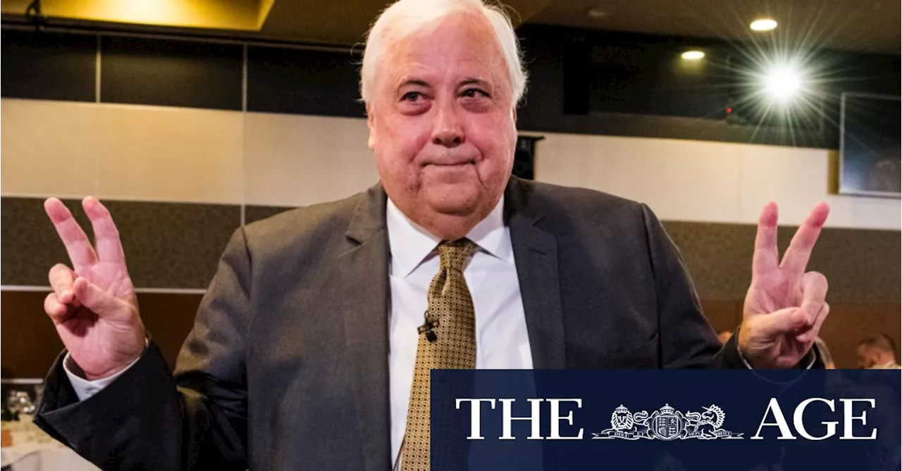 Clive Palmer plots High Court challenge to keep spending millions on election ads