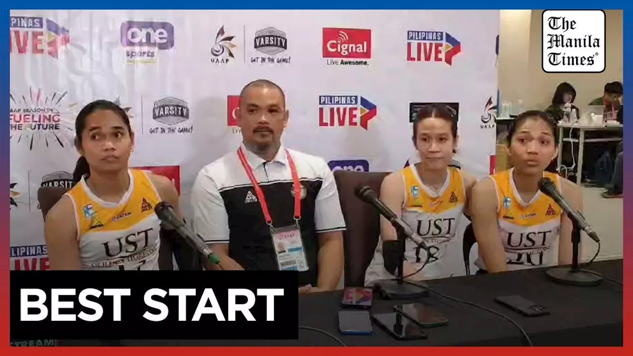 WATCH: UST sweeps UP in UAAP 86 Women's volleyball