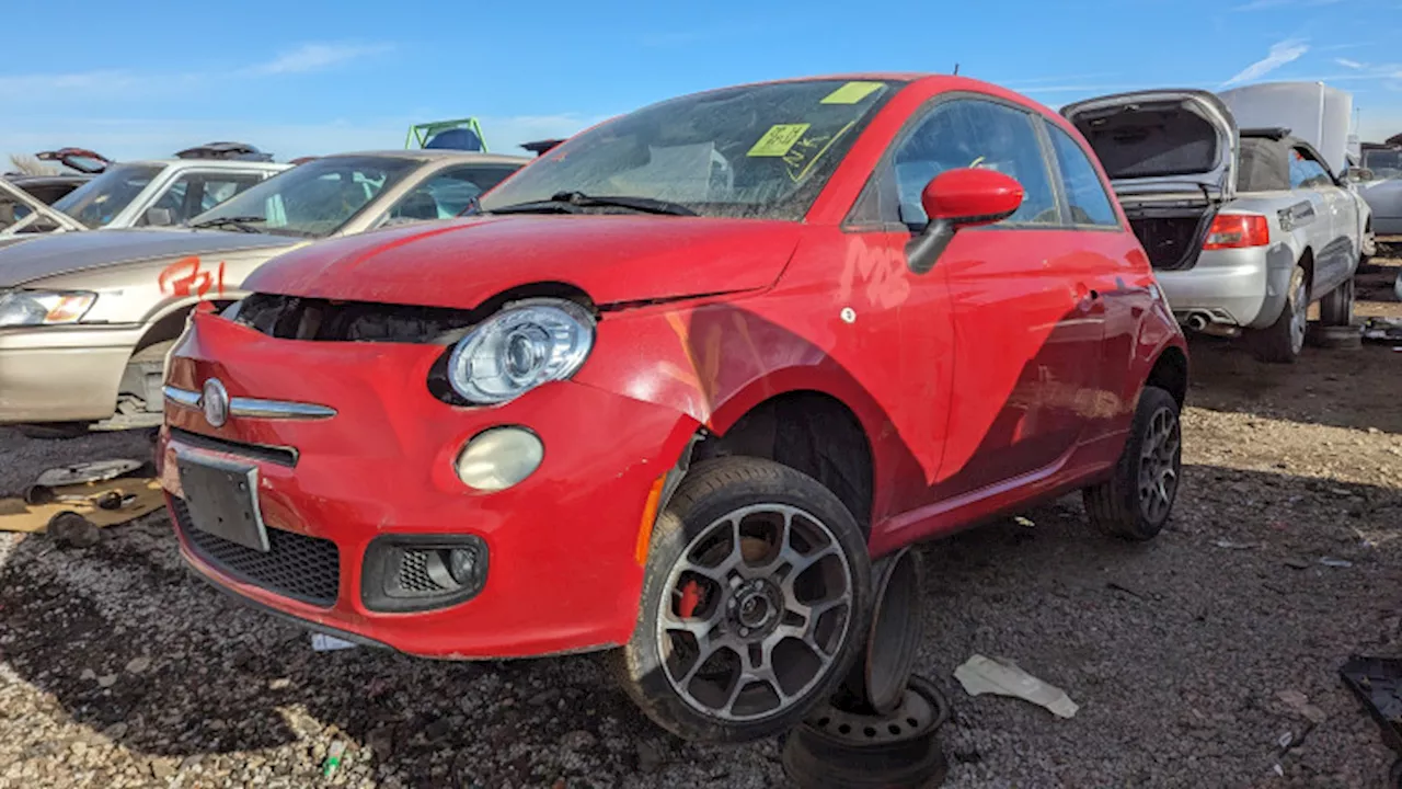 Junked 2012 Fiat 500