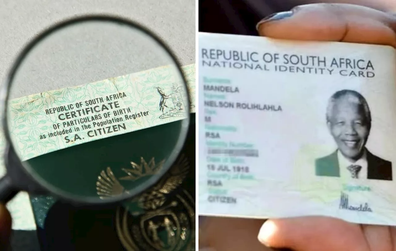 Why are naturalised South African citizens not entitled to ID cards?