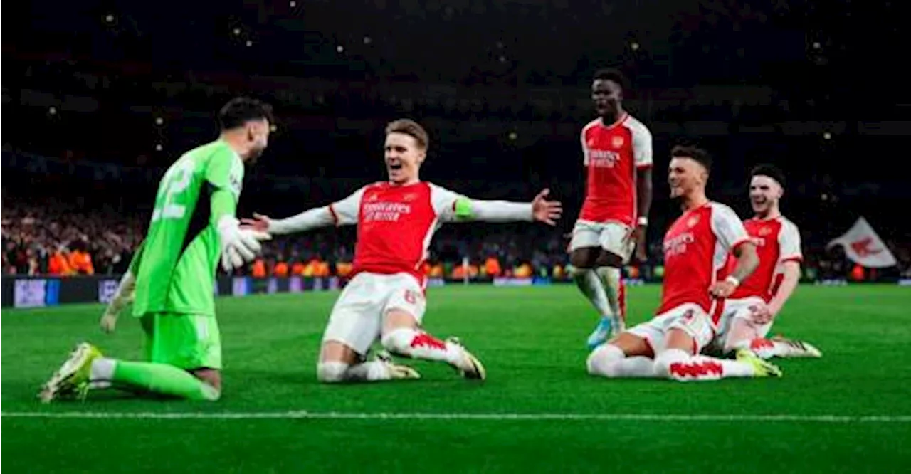 Raya is shootout hero as Arsenal reach Champions League quarters