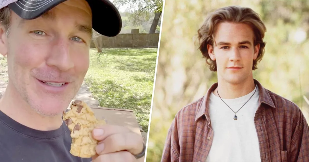 James Van Der Beek’s 'Dawson's Creek' TV Mom Sends Him Cookies