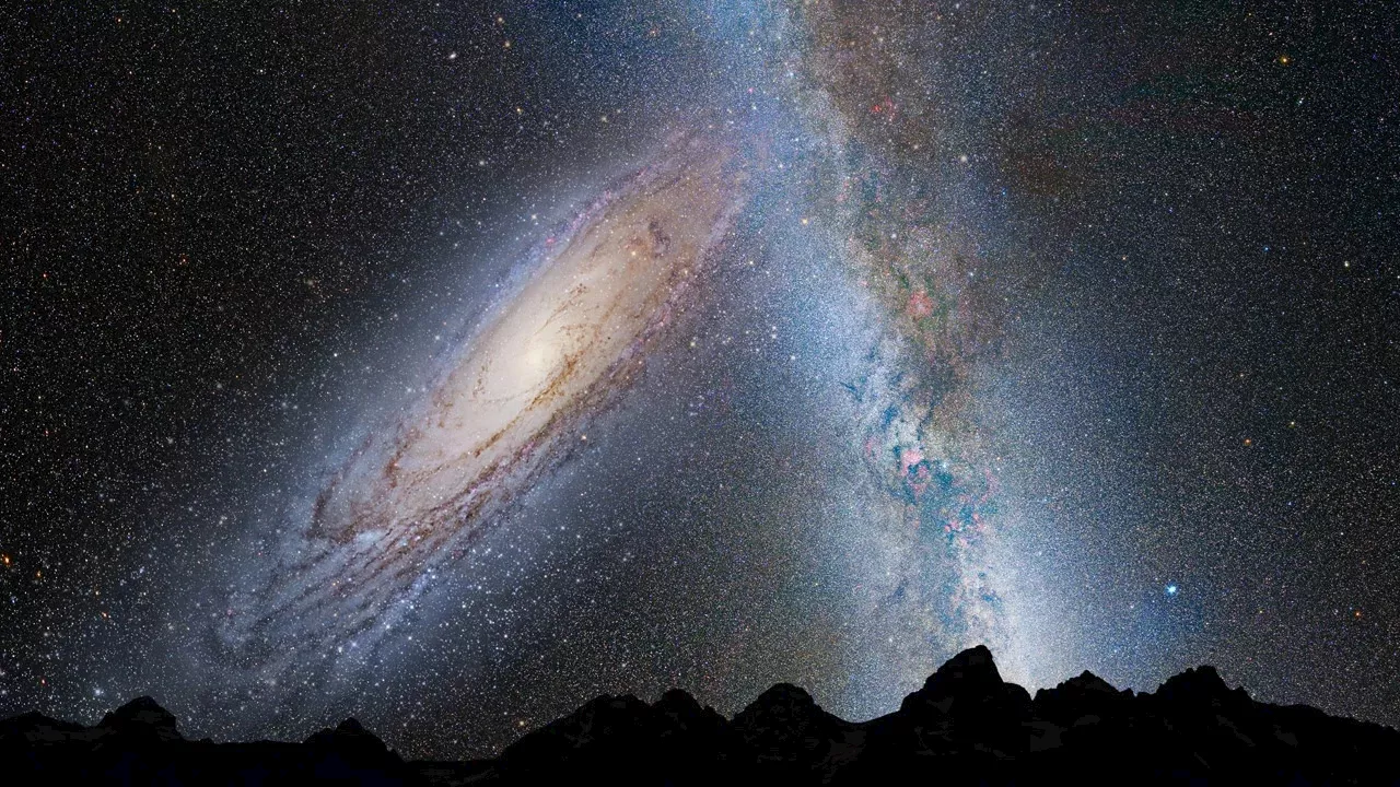 Are Andromeda and the Milky Way Already Exchanging Stars?