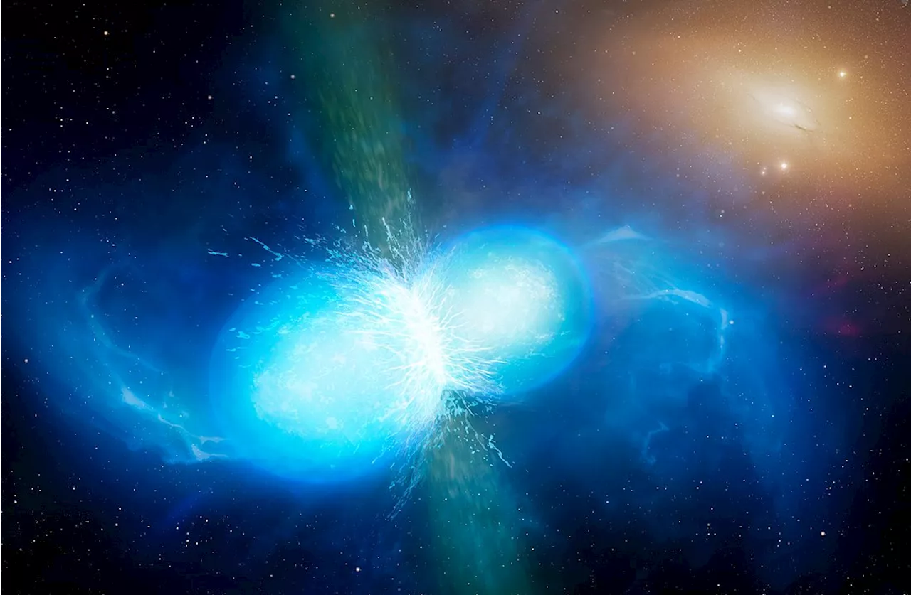 Neutron Star Collision May Help Identify Dark Matter Composition