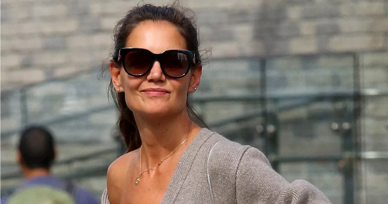 Get Katie Holmes’s Viral Bra-Cardigan in 2024