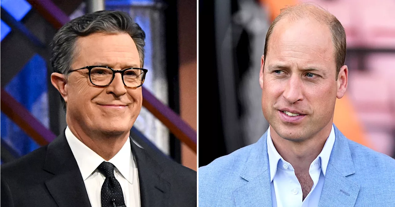 Stephen Colbert Rehashes Prince William, Rose Hanbury Alleged Affair