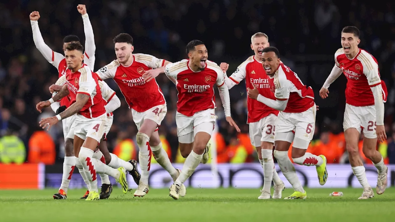 Arsenal verslaat Porto in achtste finale Champions League