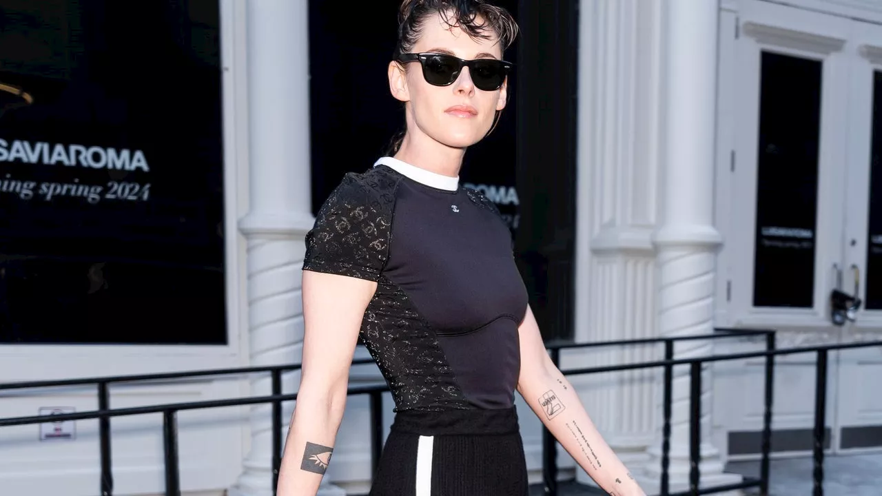 Kristen Stewart ha un nuovo look, audace e glam-rock